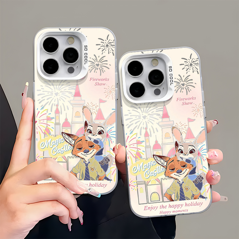 烟花城堡朱迪尼克适用苹果17/16手机壳iPhone15华为oppo小米vivo