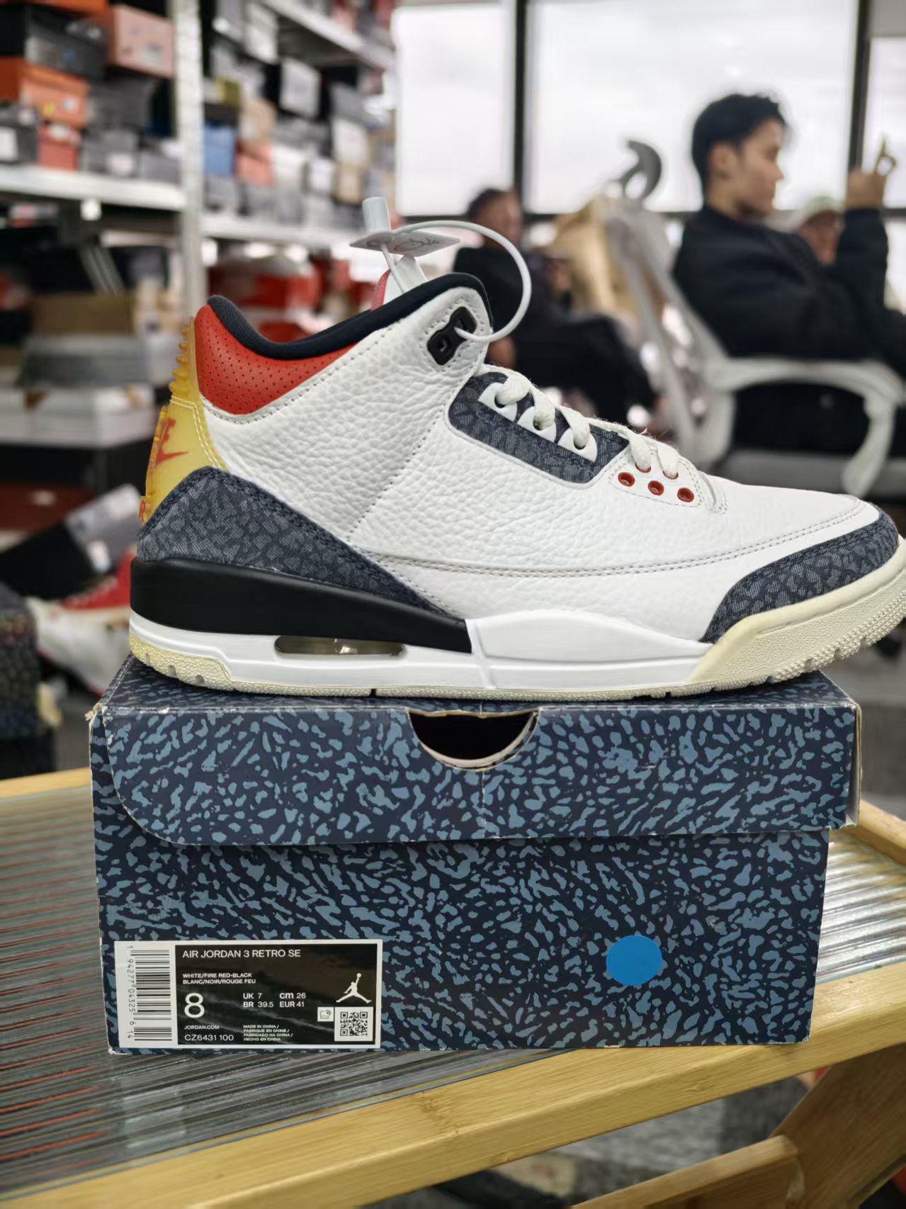 nike aj3白蓝高帮 41码 全新原盒 11月4