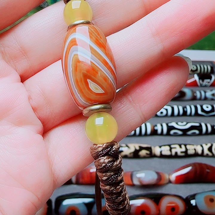 玛瑙/玉髓合金珠宝半成品