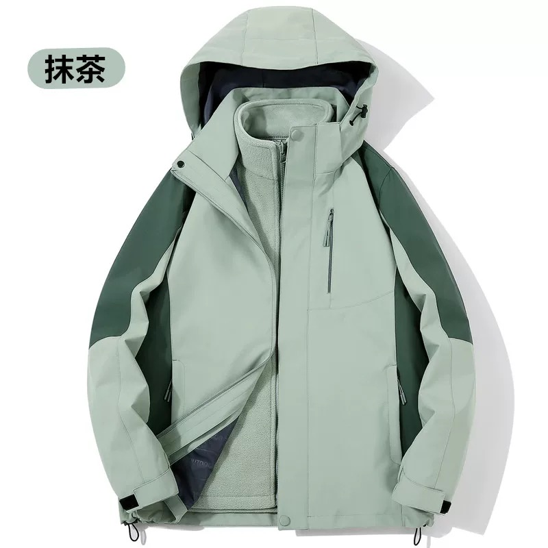 700到799编码 情侣秋冬新款三合一外套冲锋衣 听主播介绍选款