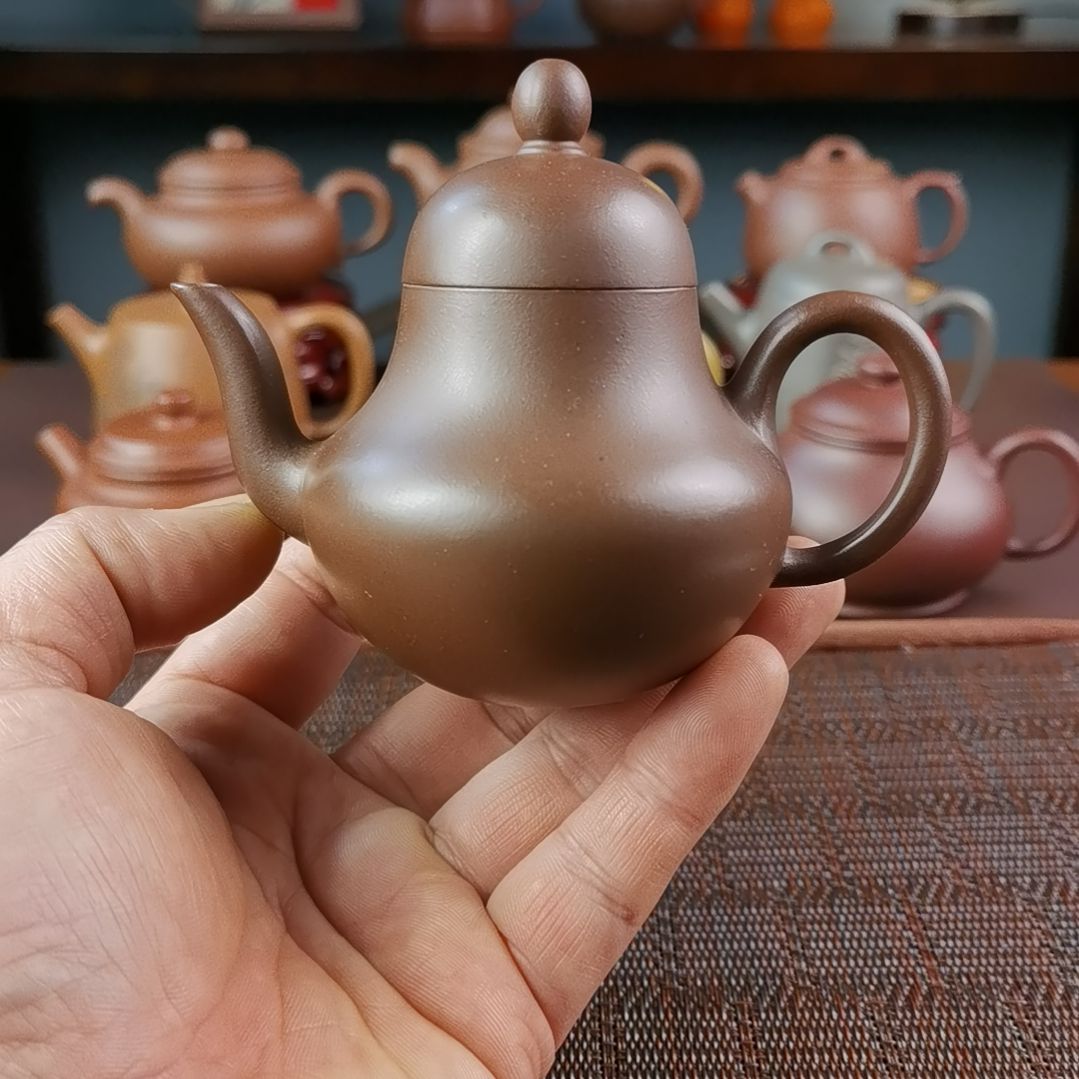 紫砂茶壶紫泥思婷150CC
