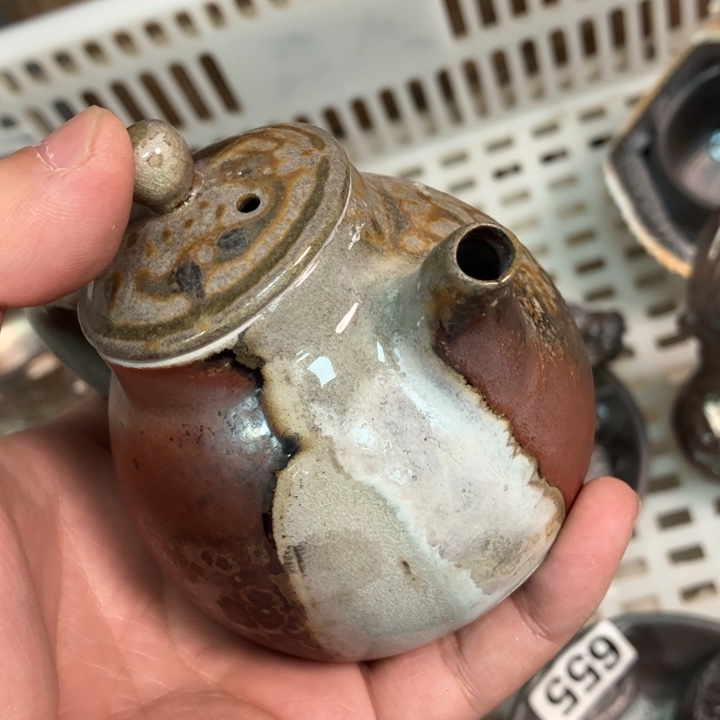 每***。柴烧茶具宝瓶大放漏