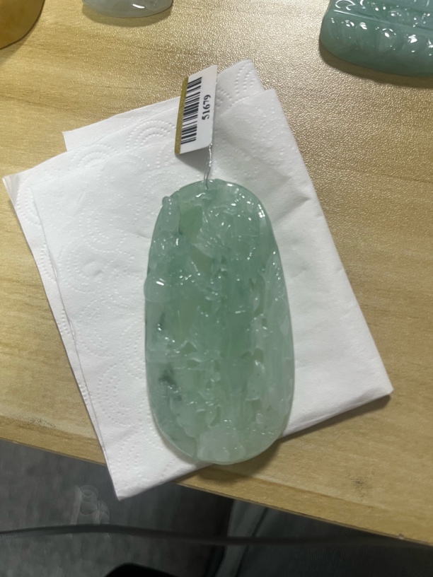 天然a货翡翠竹林观音