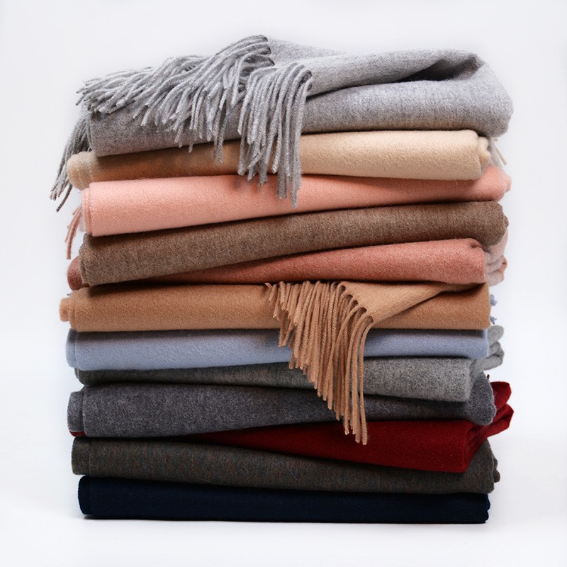 1、一号链接孤品福利 内蒙古羊毛羊绒围巾