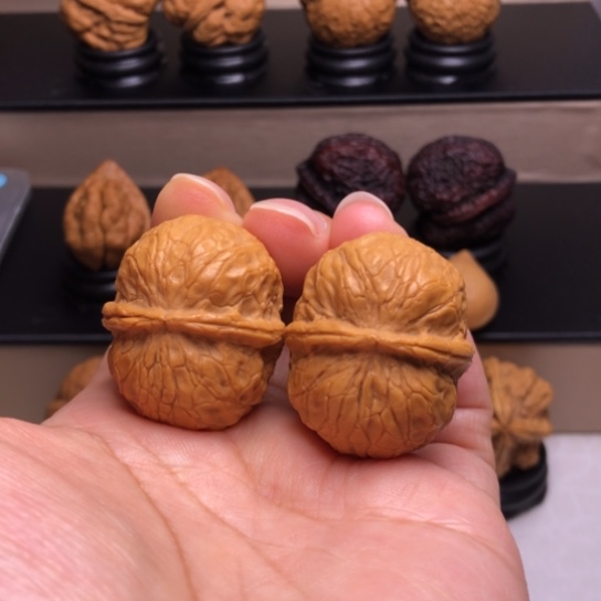 文玩核桃把件玄武元宝14