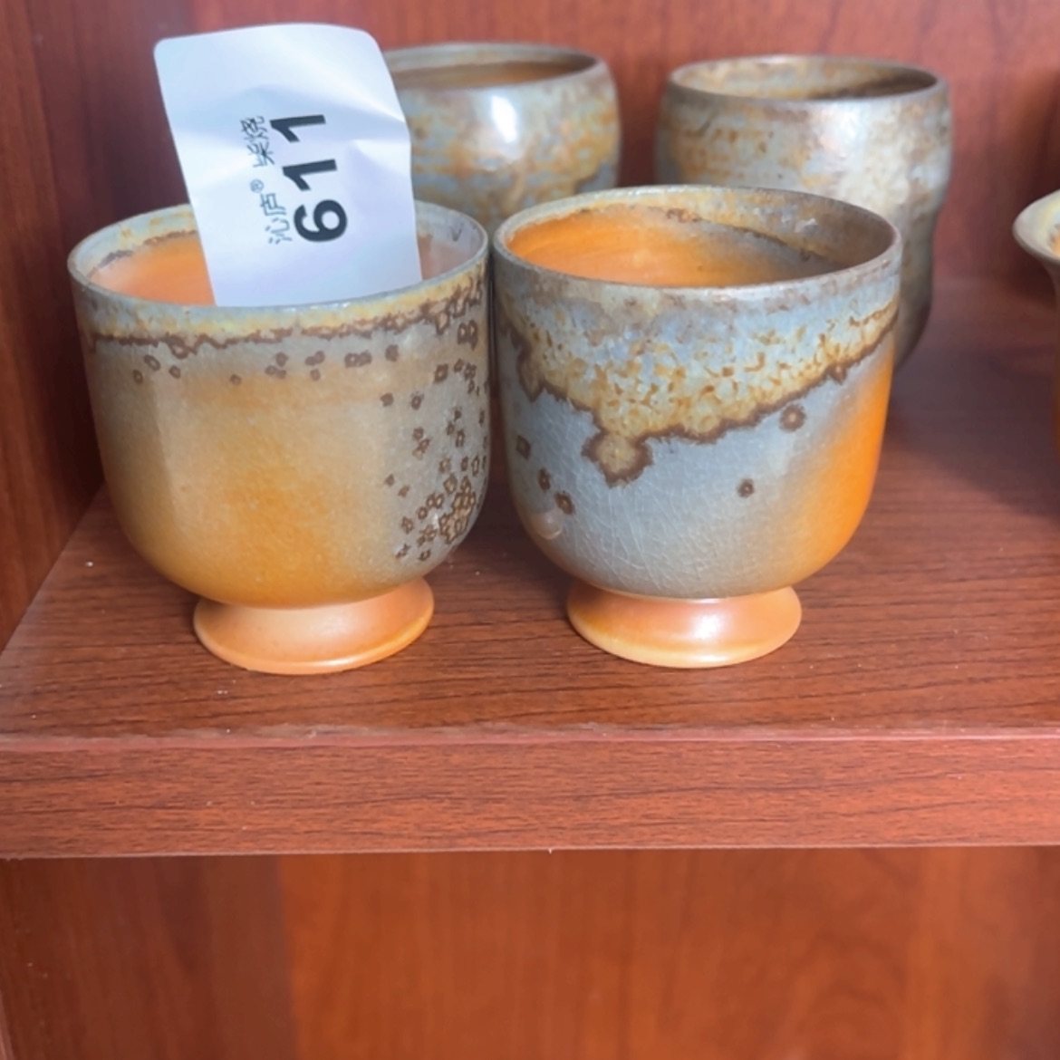 【闪购商品】6*o沁庐柴窑古法柴烧手工茶具