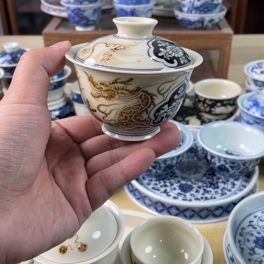 景德镇手工手绘茶具