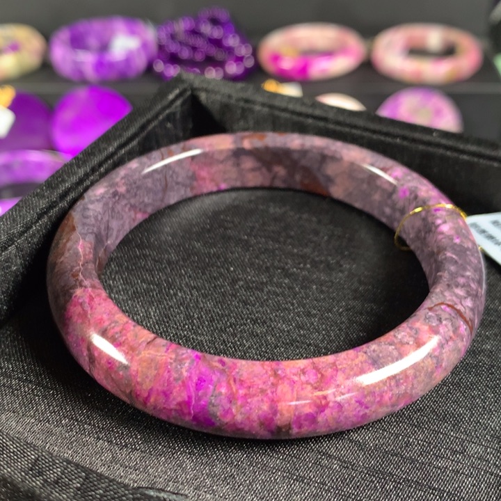 苏纪石（舒俱来）手镯未镶嵌