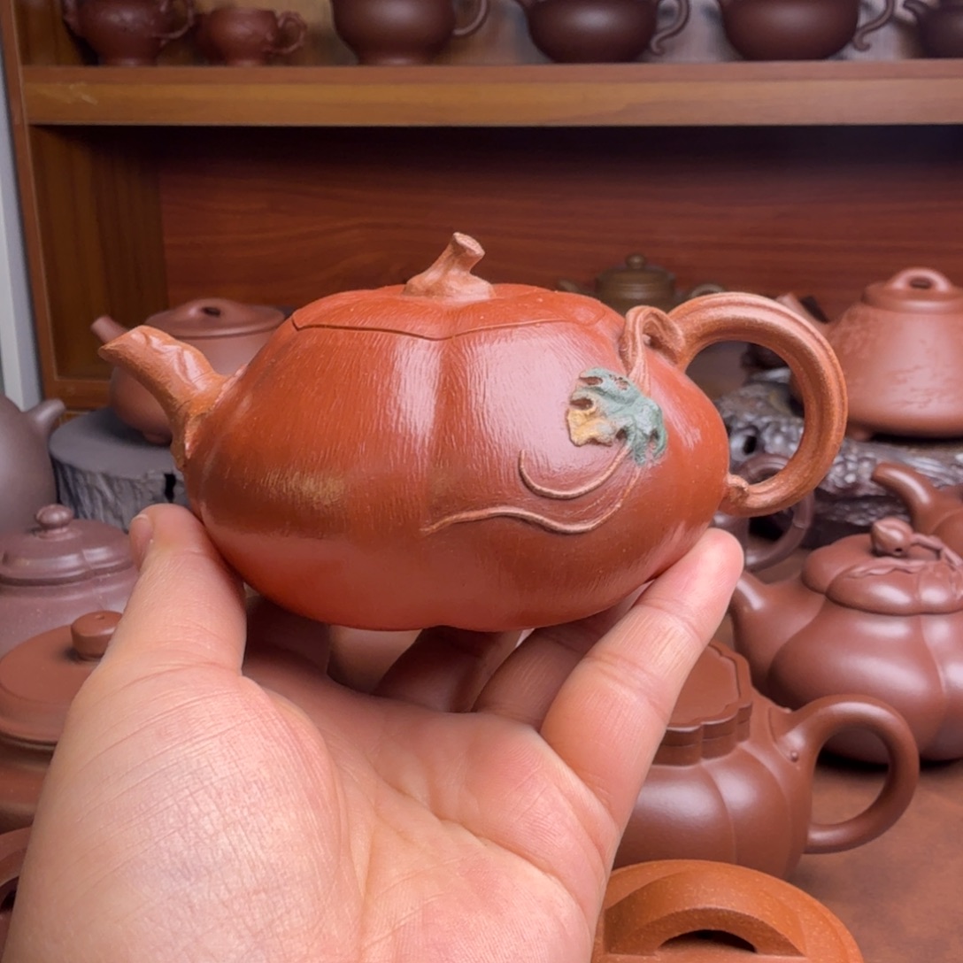 茶壶紫砂半手工容量180