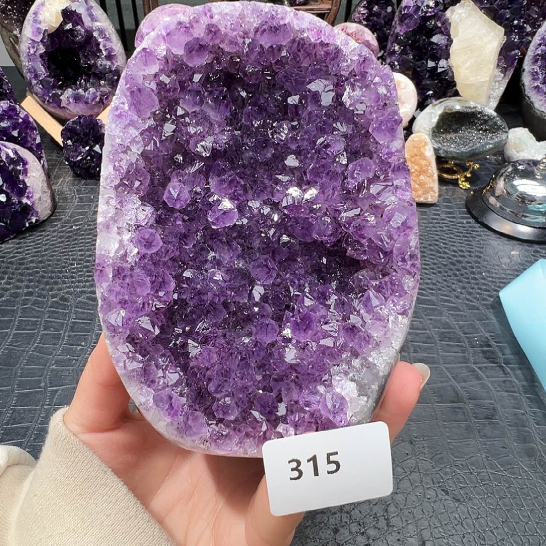 未镶嵌珠宝半成品紫晶