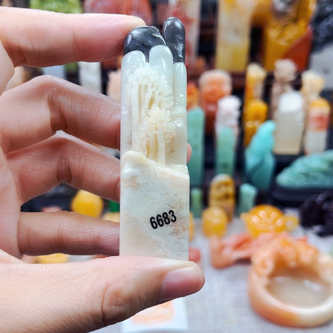 寿山石印石6683包邮包刻