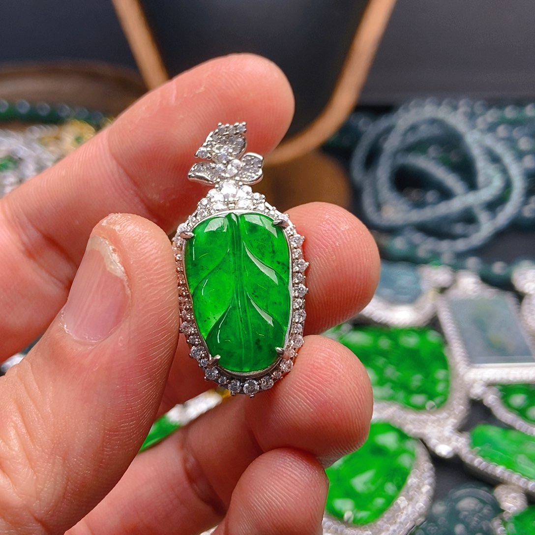 翡翠吊坠(不含链)未镶嵌403吊坠