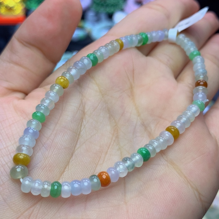 翡翠手链未镶嵌翡翠