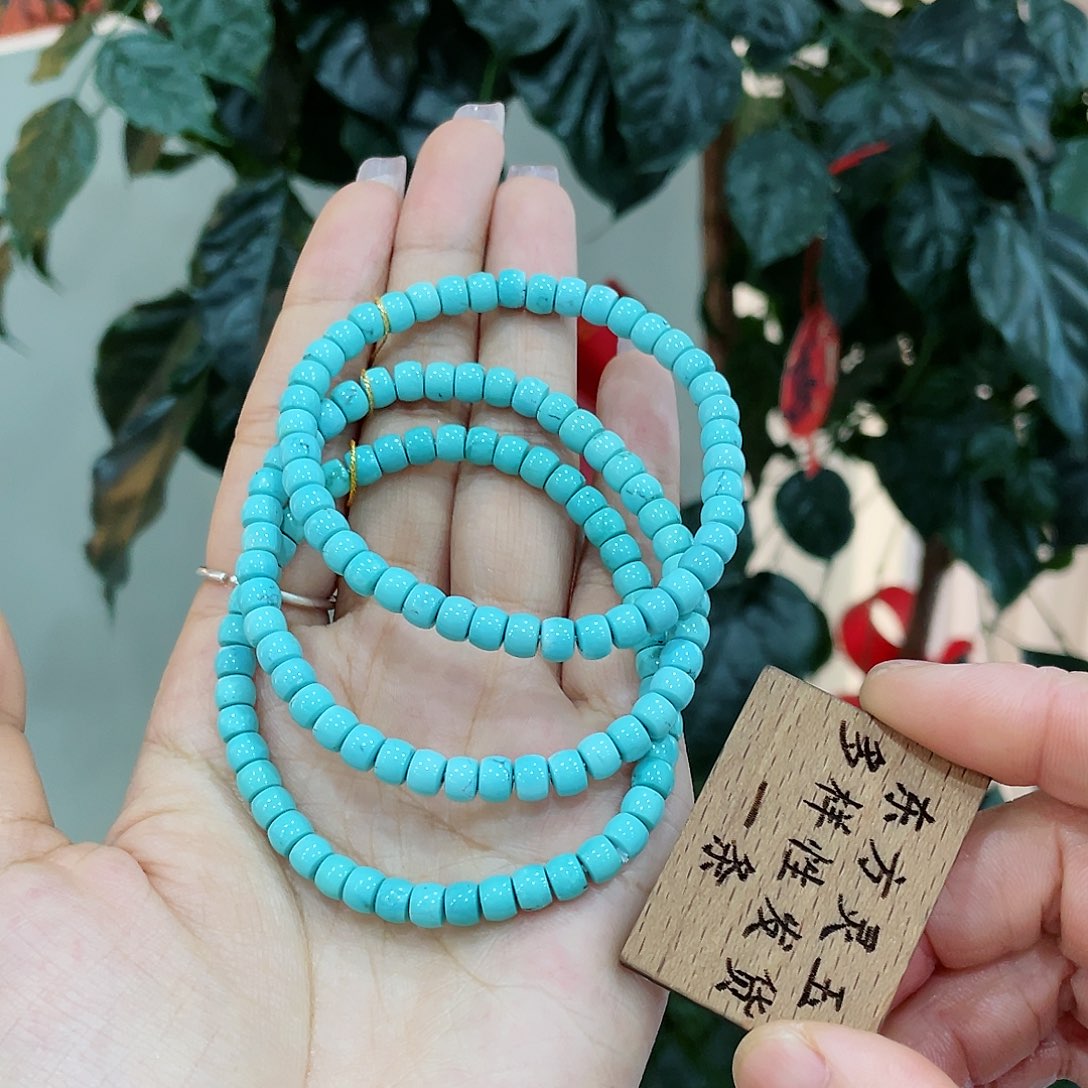 绿松石手串未镶嵌