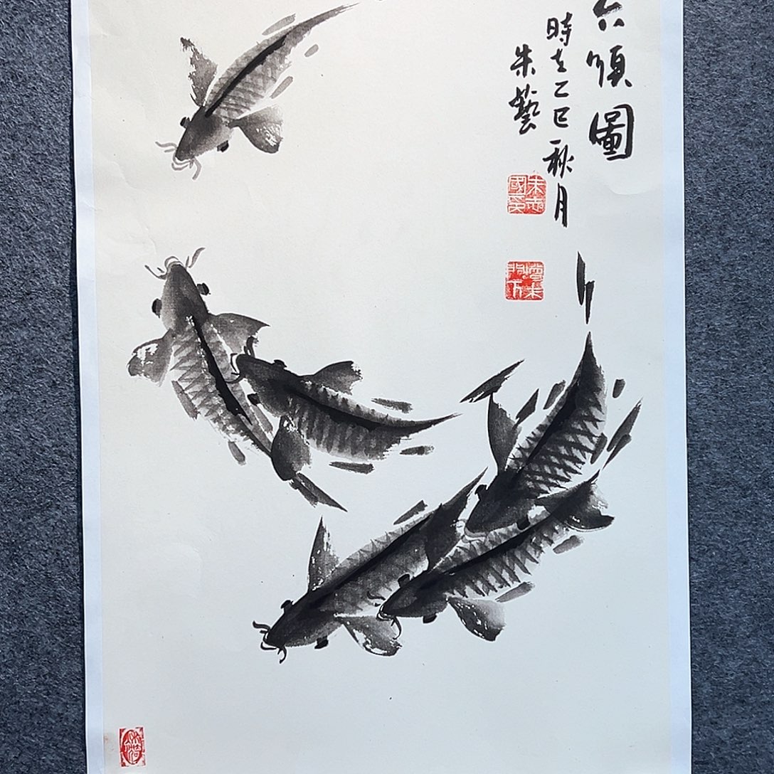 国画纯手绘系列画心