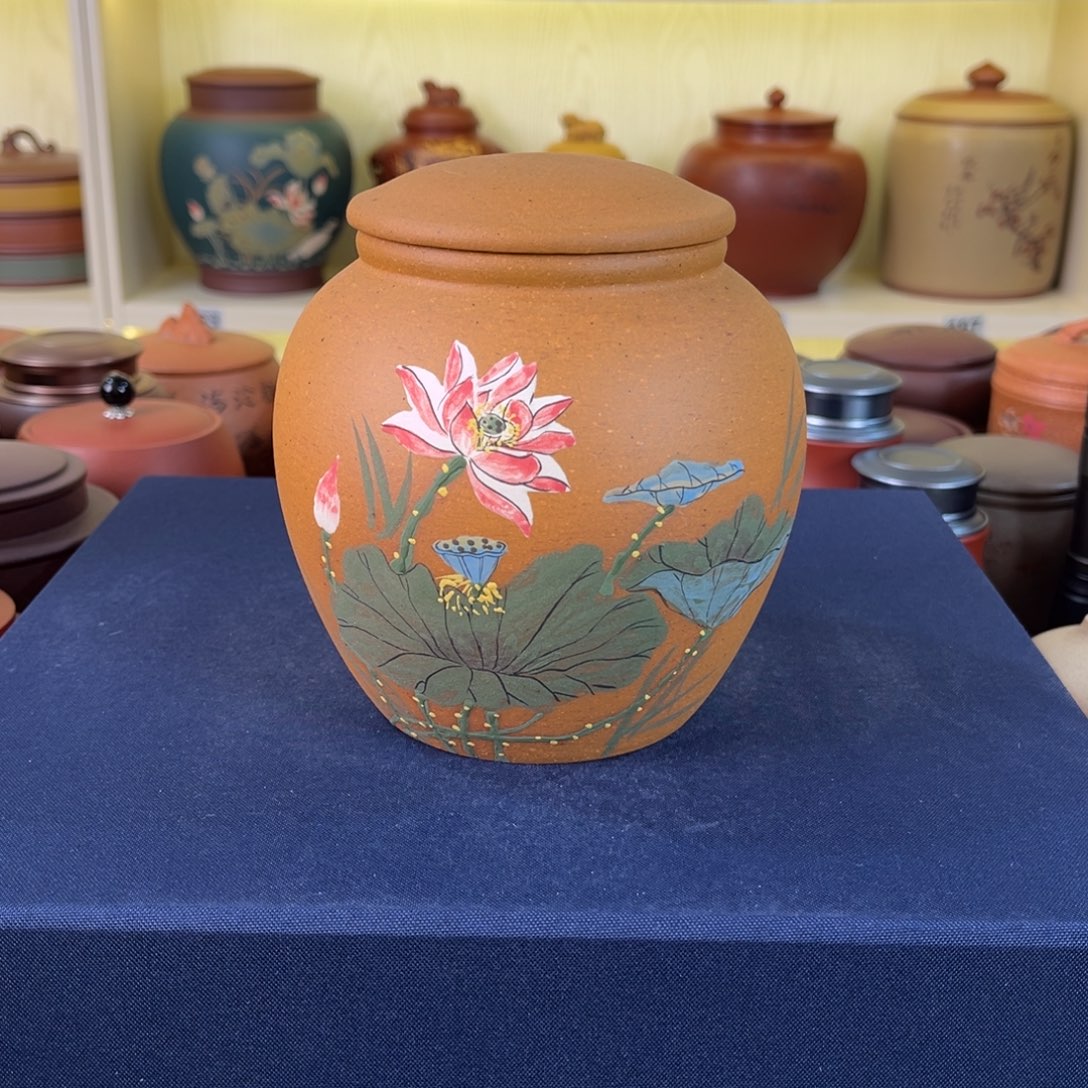 紫砂茶叶罐茶叶罐