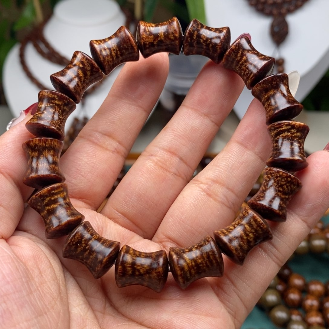 贡木手串/手链瓶*！贡木1213竹节黑龙西瓜爆龙