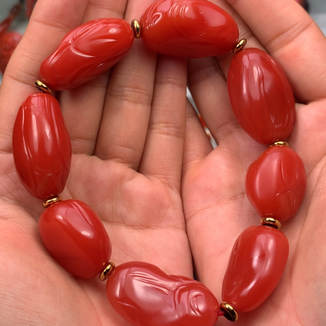 未镶嵌手串南红玛瑙