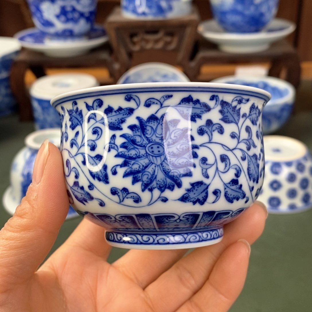 杯景德镇陶瓷手工手绘