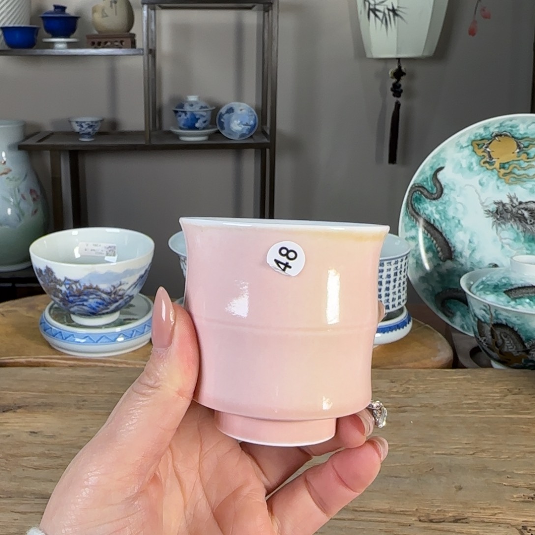 杯景德镇陶瓷柴烧多人