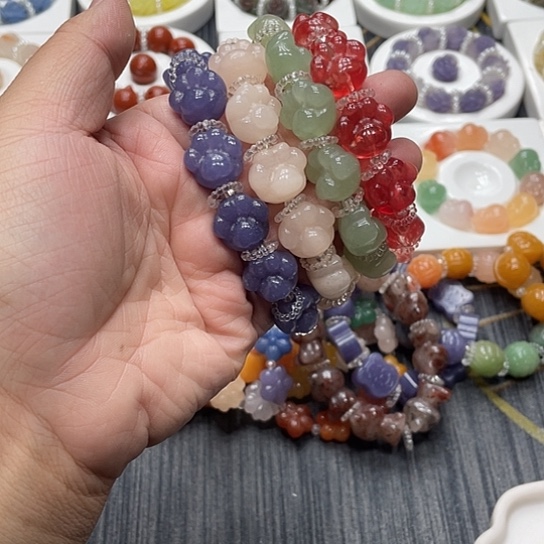 石英质玉（非洲翠）合金时尚简约精美大方