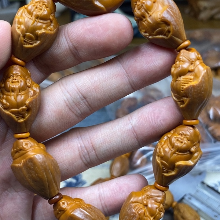 橄榄核手串/手链橄榄核雕工艺手串