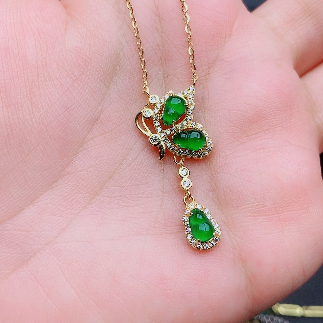 翡翠戒指银S925镶嵌111111