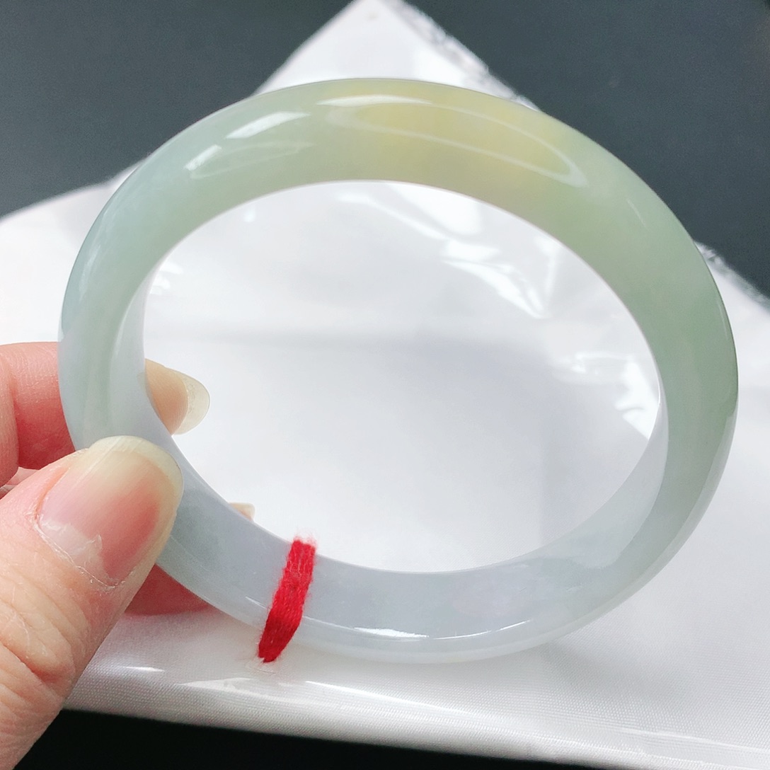 翡翠手镯未镶嵌缅甸天然A货翡翠