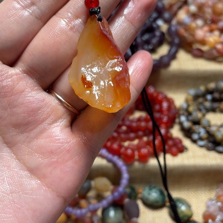 玛瑙/玉髓合金手链