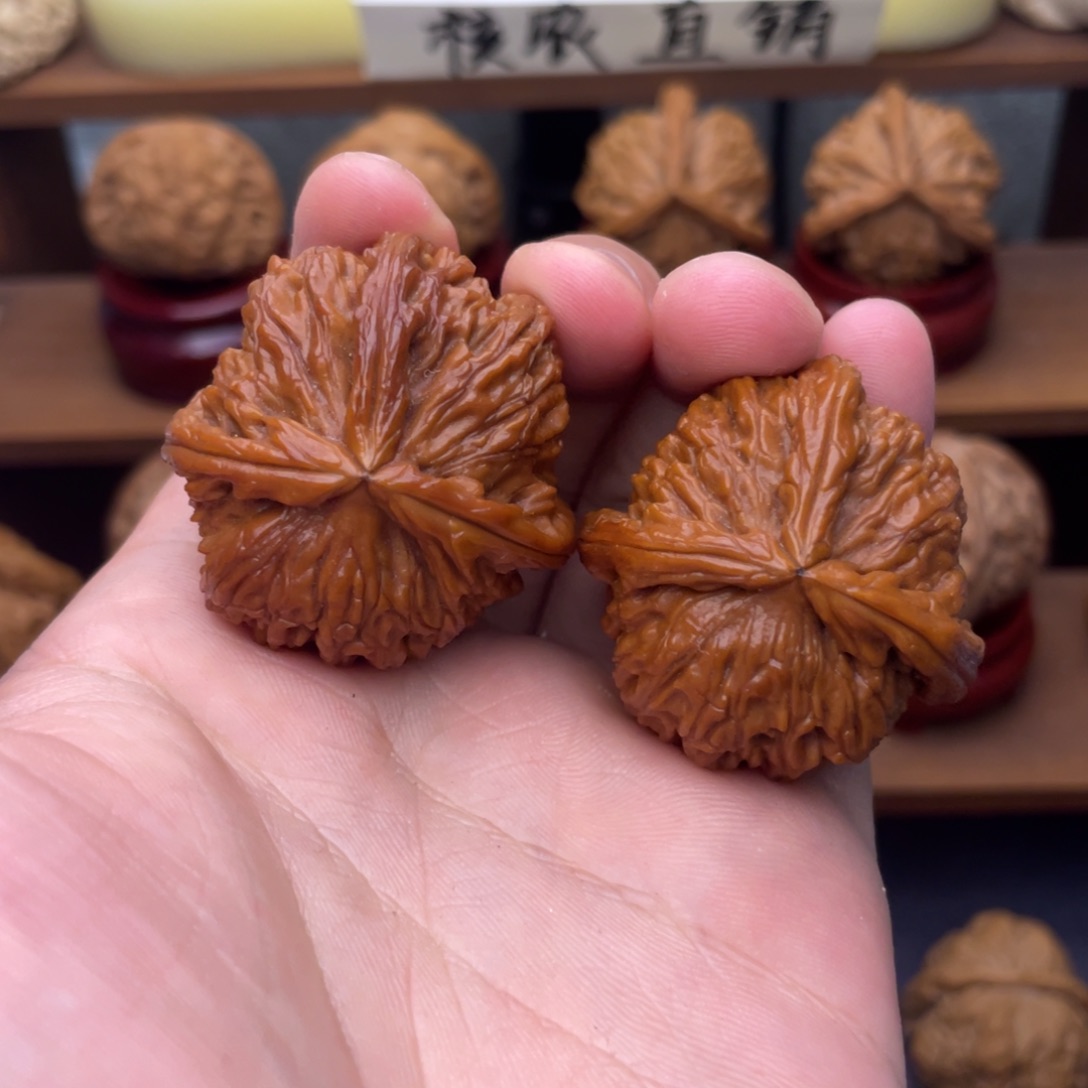 吊坠文玩核桃白丁37