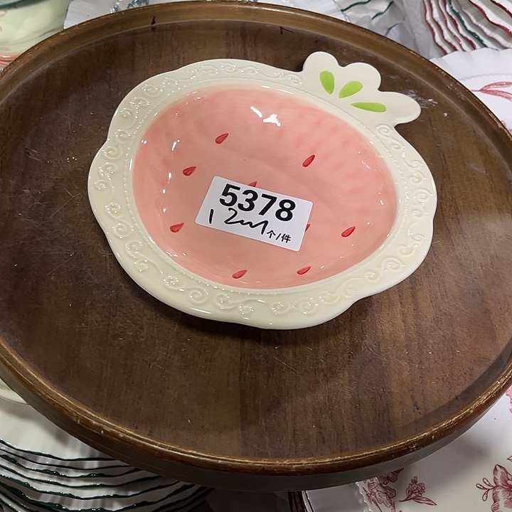 瓷微瑕外贸餐具5378