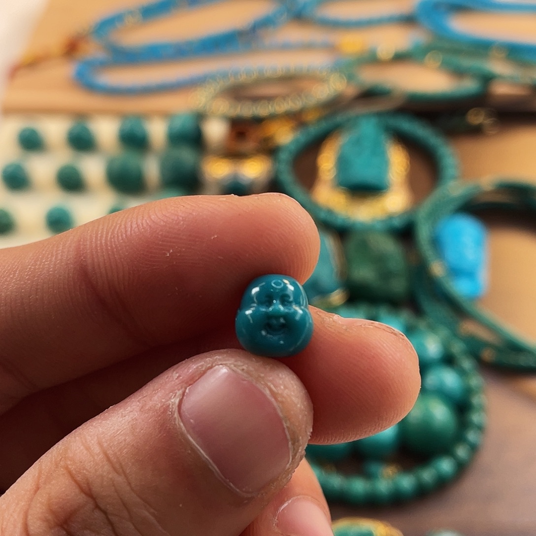 绿松石未镶嵌配饰