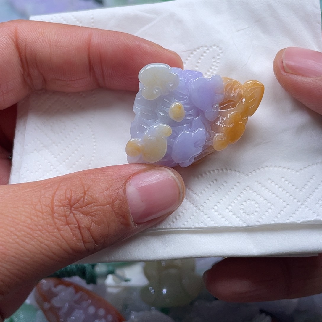 颈饰未镶嵌翡翠翡玉缘翡翠