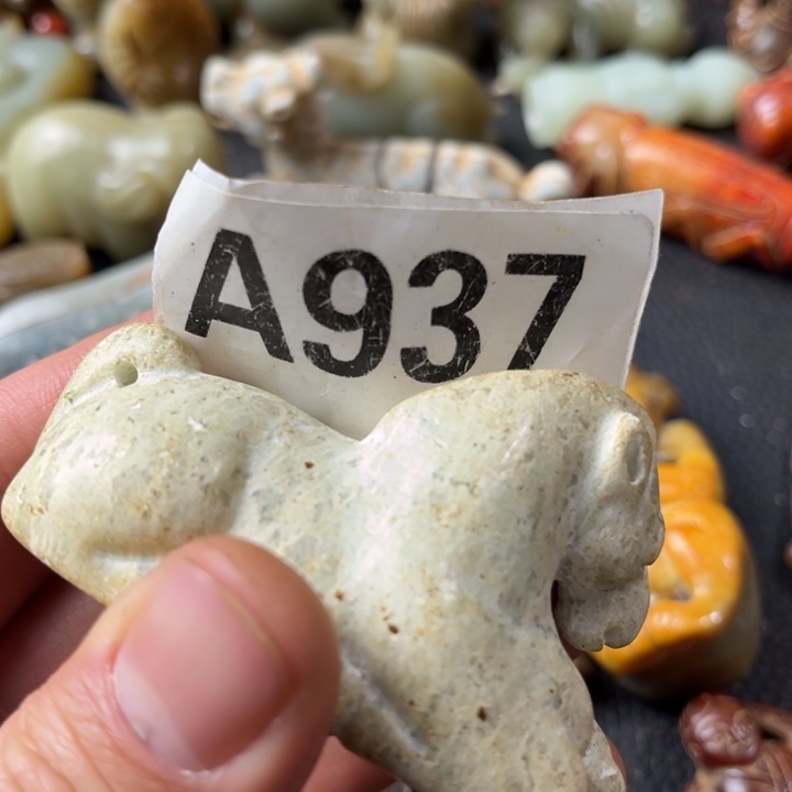 蛇纹石玉合金颈饰