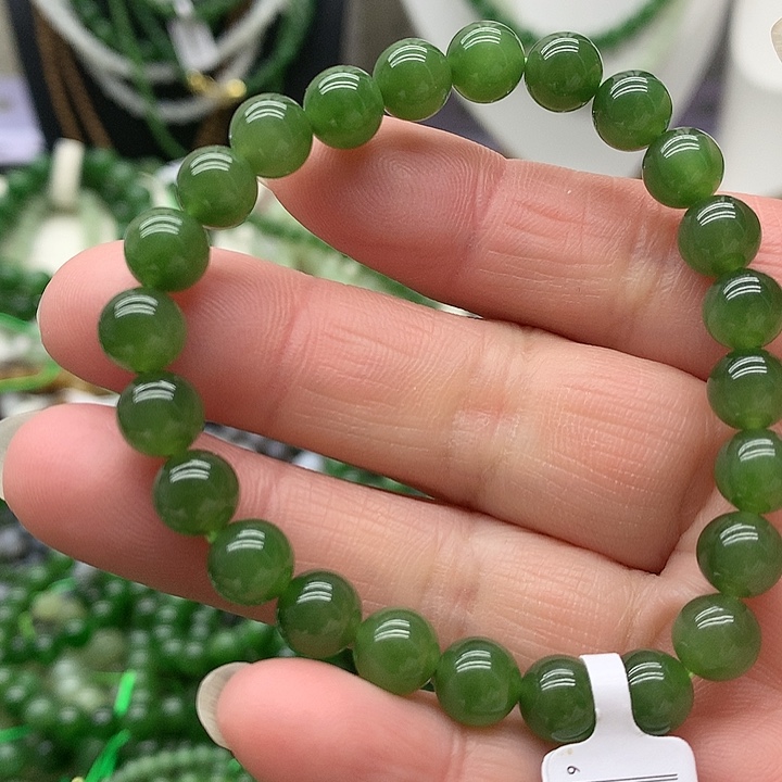 【闪购商品】和田玉手链未镶嵌7.5