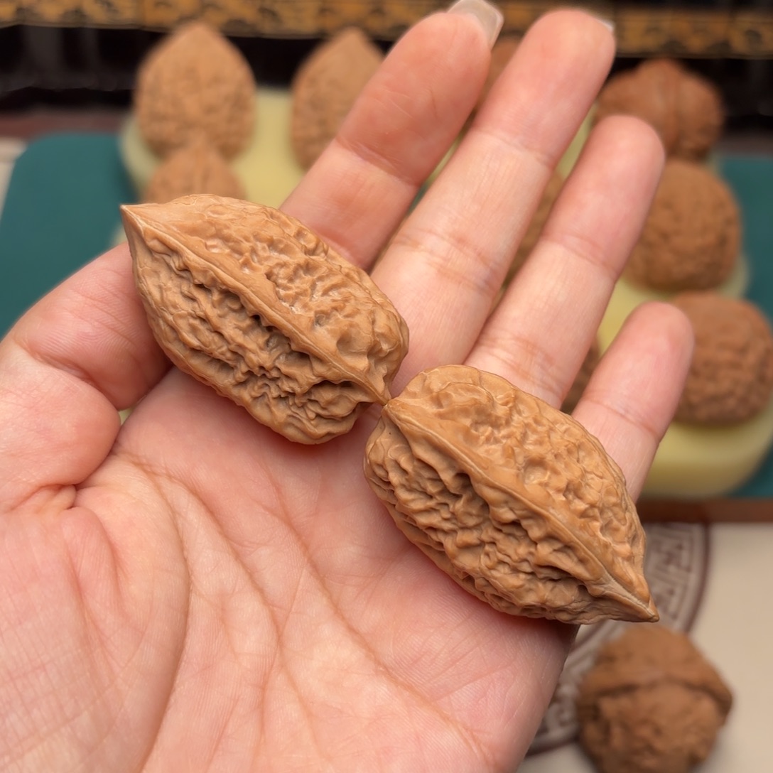 把件文玩核桃一帆风顺沈鸡全品