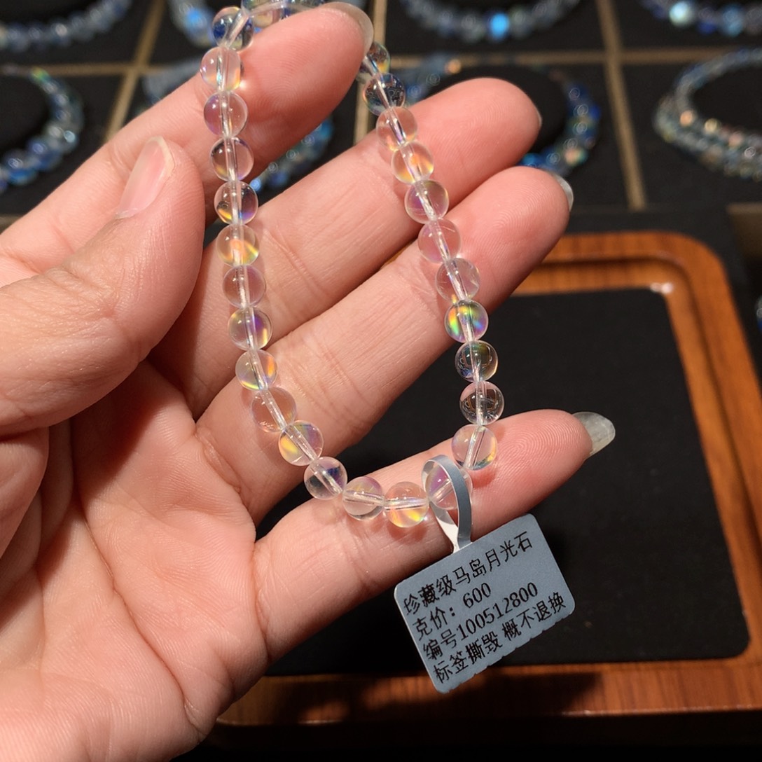 月光石手链6未镶嵌?****?