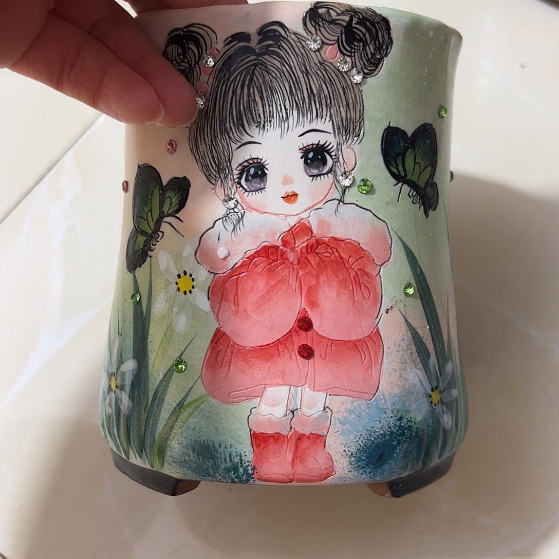 景德镇陶瓷花盆景德镇陶瓷花盆