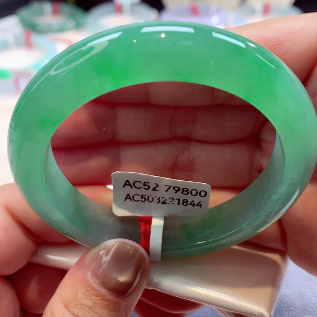 未镶嵌手镯翡翠k**a分单11