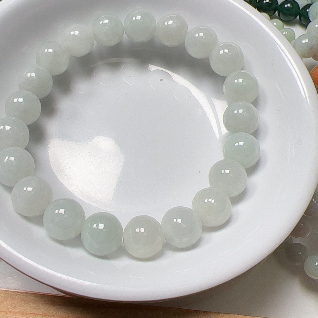 【闪购商品】翡翠手链未镶嵌花****之卡8++