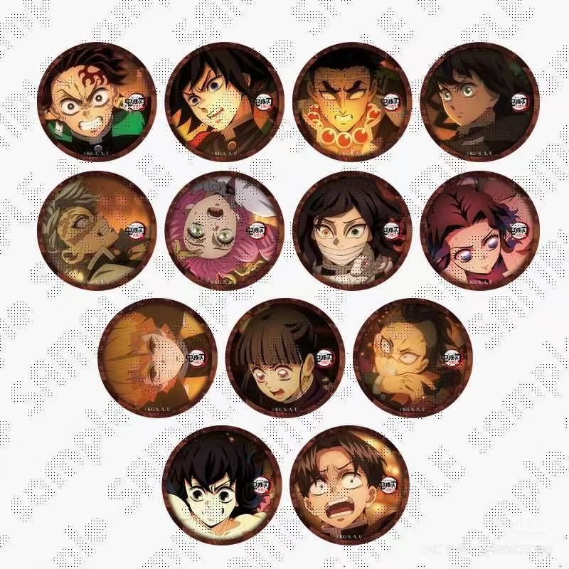 沪谷【鬼灭之刃】无限城第八话坠落吧唧徽章盲抽，默认代拆