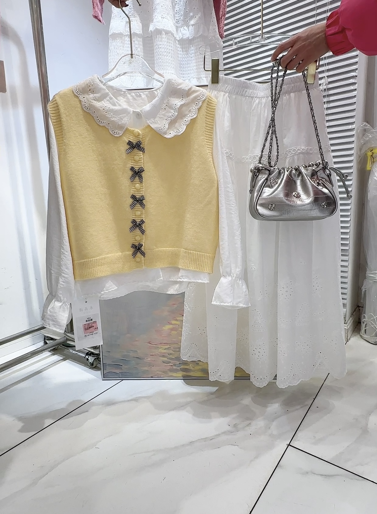 2024早春新款孤品上衣订单留言相应编码大码薄款时尚休闲宽松圆领