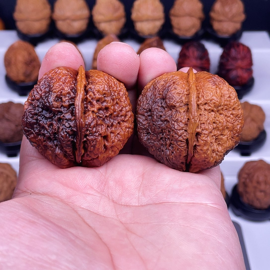 吊坠文玩核桃蝴蝶蟾43尺不退不换