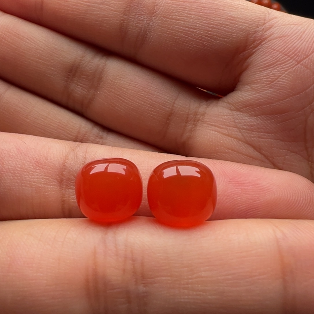 南红玛瑙未镶嵌老型11x10