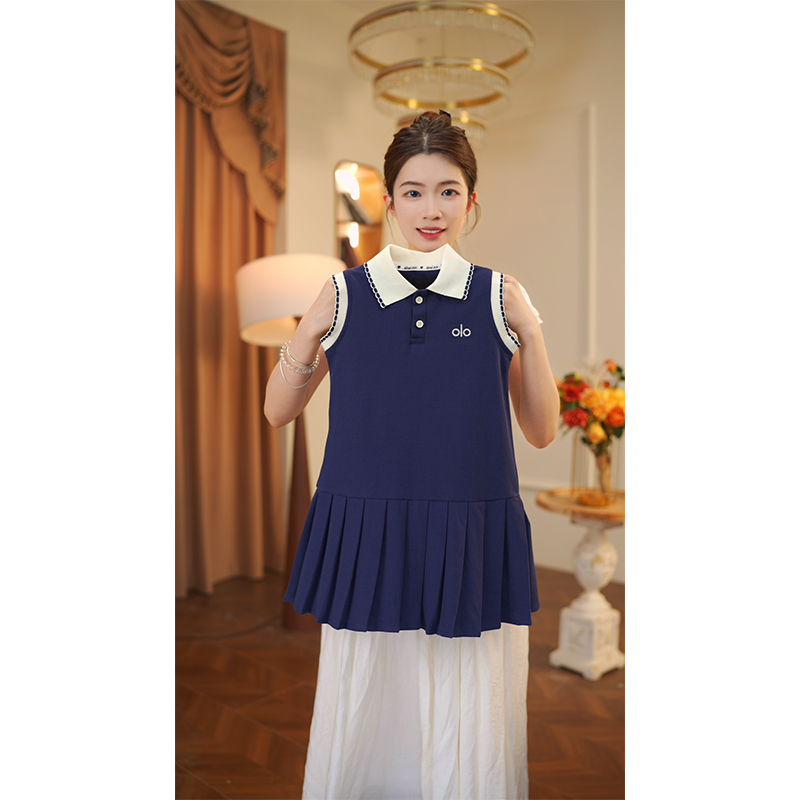 女童2025夏季新款连衣裙中大童女宝儿童夏款运动背心裙子10336