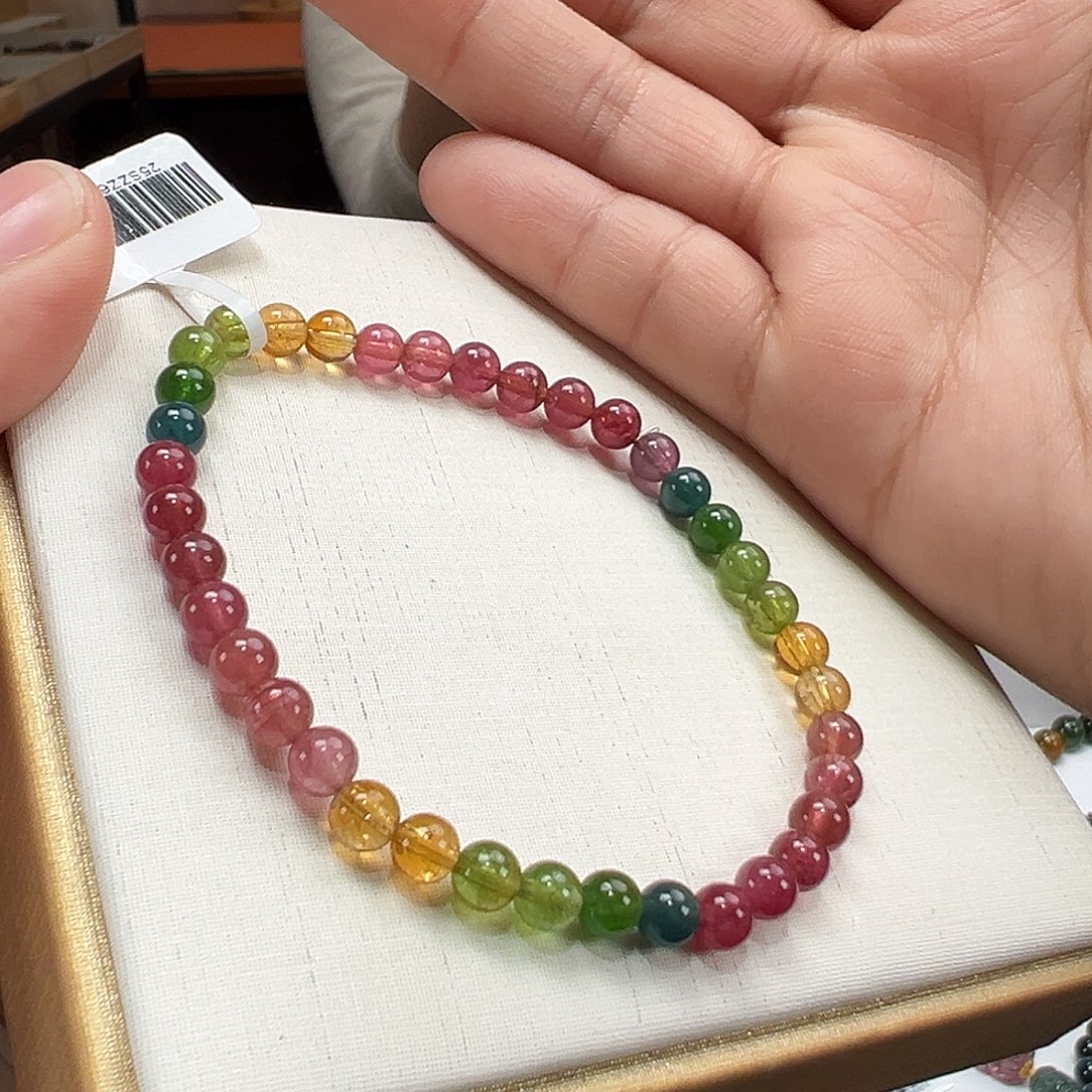 碧玺手串未镶嵌5mmmmmmmmm
