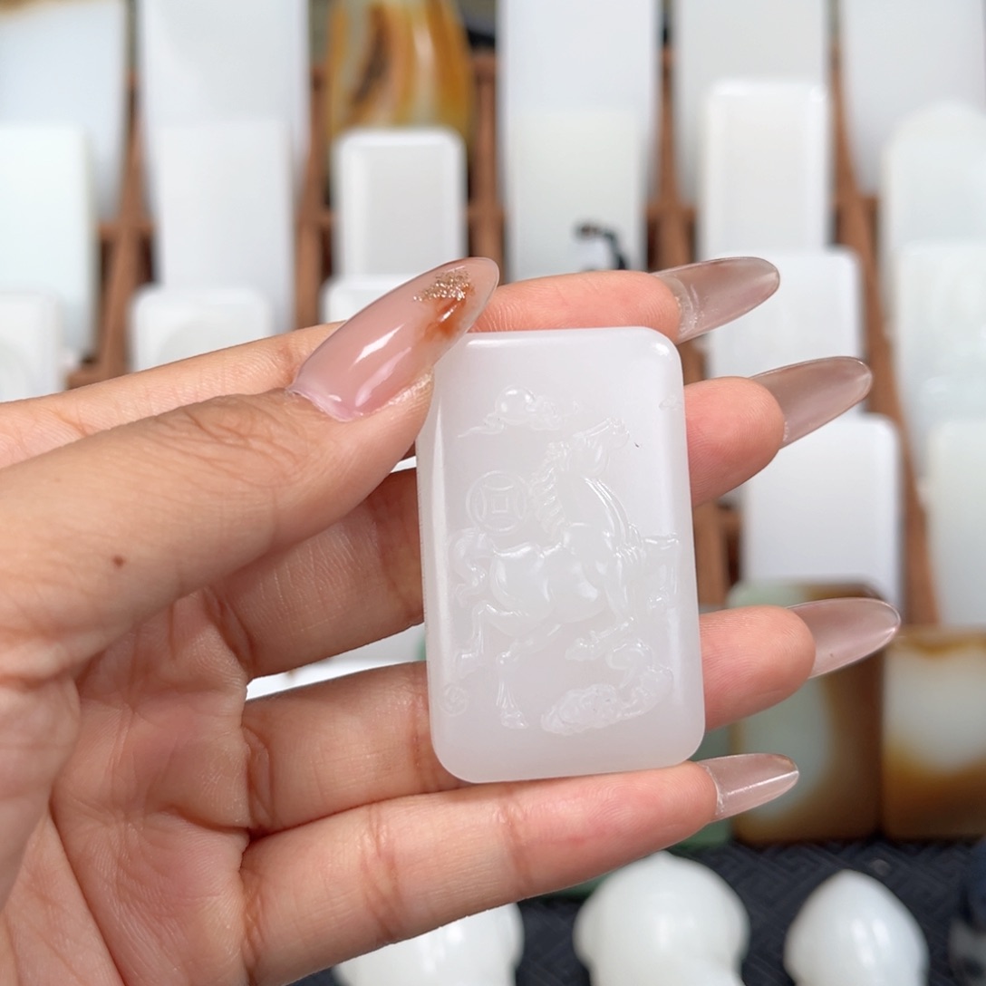 吊坠(不含链)未镶嵌和田玉