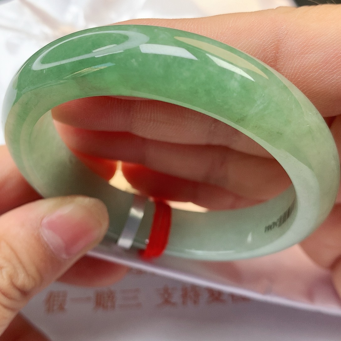 未镶嵌手镯翡翠A货翡翠完美零包容002号
