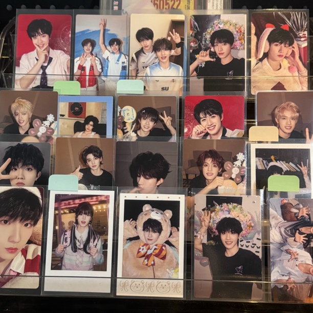 【官卡】TOP登陆少年组合小卡刮刮乐