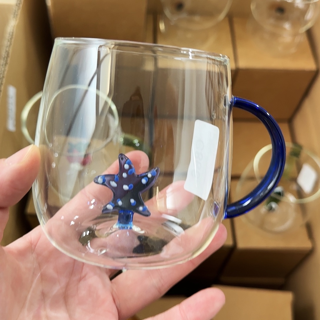 866微瑕海星高硼硅1只